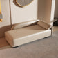 Scandinavian Upholstered Solid Color Genuine Leather One Armed Chaise Clearhalo 'Chairs & Seating' 'Chaise Lounge' 'chaise_lounge' 'furn' 'furn_chaise_lounge' 'Furniture' 'Living Room Furniture' 7684460