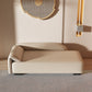 Scandinavian Upholstered Solid Color Genuine Leather One Armed Chaise Clearhalo 'Chairs & Seating' 'Chaise Lounge' 'chaise_lounge' 'furn' 'furn_chaise_lounge' 'Furniture' 'Living Room Furniture' 7684467