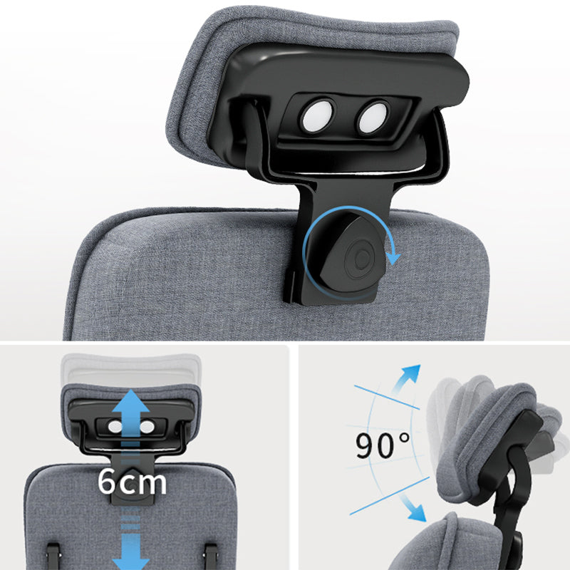 Metal Single Ergonimic Recliner with Pillow Adjustable Solid Color Clearhalo 'Chairs & Seating' 'furn' 'furn_recliners' 'Furniture' 'Living Room Furniture' 'Recliners' 7684513