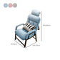 Metal Single Ergonimic Recliner with Pillow Adjustable Solid Color Clearhalo 'Chairs & Seating' 'furn' 'furn_recliners' 'Furniture' 'Living Room Furniture' 'Recliners' 7684533