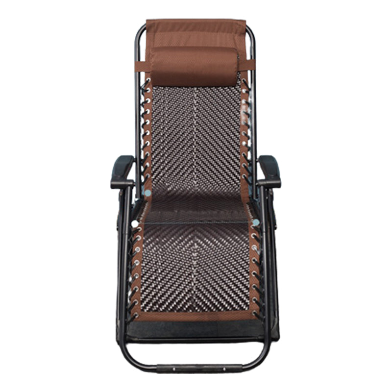 Metal Single Ergonimic Recliner Contemporary Standard (No Motion) with Arm Clearhalo 'Chairs & Seating' 'furn' 'furn_recliners' 'Furniture' 'Living Room Furniture' 'Recliners' 7684543