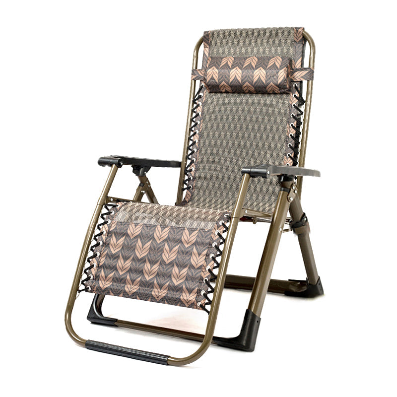 Metal Single Ergonimic Recliner Contemporary Standard (No Motion) with Arm Rocking Chair & Impregnated Bandage Gray-Green Not Available Clearhalo 'Chairs & Seating' 'furn' 'furn_recliners' 'Furniture' 'Living Room Furniture' 'Recliners' 7684552