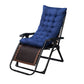 Metal Single Ergonimic Recliner Contemporary Standard (No Motion) with Arm Recliner & Impregnated Bandage & Seat & Back Cushion Dark Brown Blue Clearhalo 'Chairs & Seating' 'furn' 'furn_recliners' 'Furniture' 'Living Room Furniture' 'Recliners' 7684555
