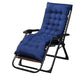 Metal Single Ergonimic Recliner Contemporary Standard (No Motion) with Arm Recliner & Impregnated Bandage & Full Body Cushion Dark Brown Blue Clearhalo 'Chairs & Seating' 'furn' 'furn_recliners' 'Furniture' 'Living Room Furniture' 'Recliners' 7684559