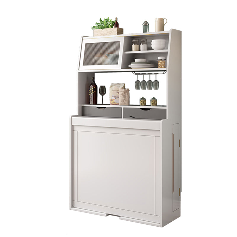 1/3/5 Pieces Modern Wooden Multi Purpose Dining Set for Home Table White 1 Piece Clearhalo 'Dining Room Sets' 'Dining Tables & Seating' 'dining_room_set' 'furn' 'furn_dining_room_set' 'Furniture' 'Kitchen & Dining Furniture' 7685630