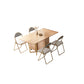 1/3/5/7 Pieces Modern Wood Multi Purpose Folding Dining Set for Home