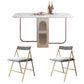 1/3/5/7 Pieces Modern Sintered Stone Multi Purpose Folding Dining Set for Home