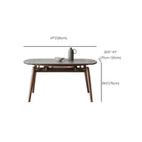 1/5/7/9断片焼く石トップラウンドグレーダイニングセット