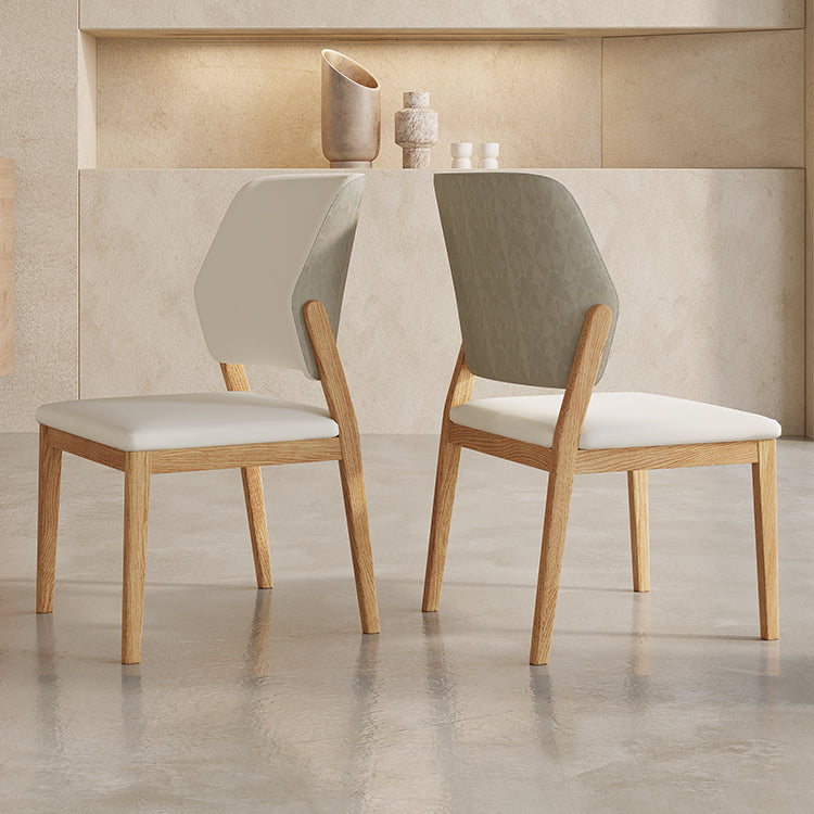 Zeitgenössischer Stil Massivholz 4 Beine Haus verwenden Essneitenstuhl