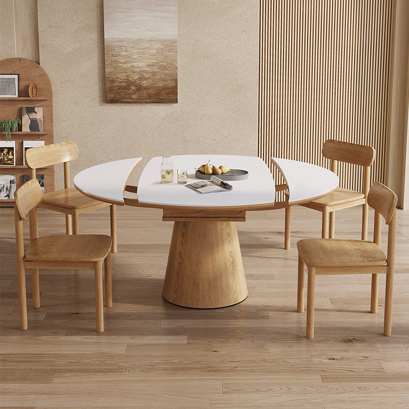 Zeitgenössischer Stil Massivholz 4 Beine Haus verwenden Essneitenstuhl