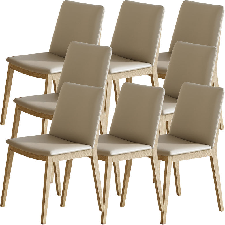 Zeitgenössischer Stil Massivholz 4 Beine Haus verwenden Essneitenstuhl