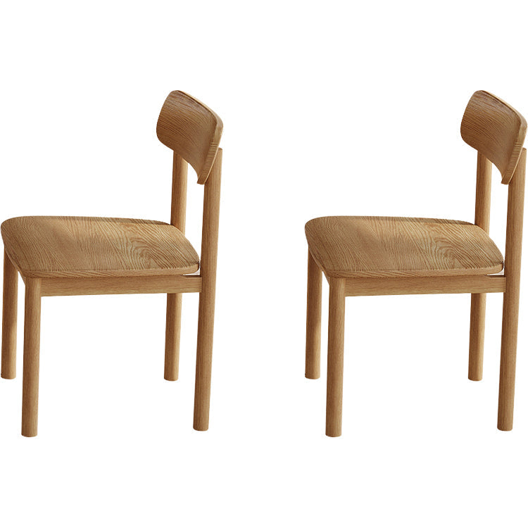 Zeitgenössischer Stil Massivholz 4 Beine Haus verwenden Essneitenstuhl