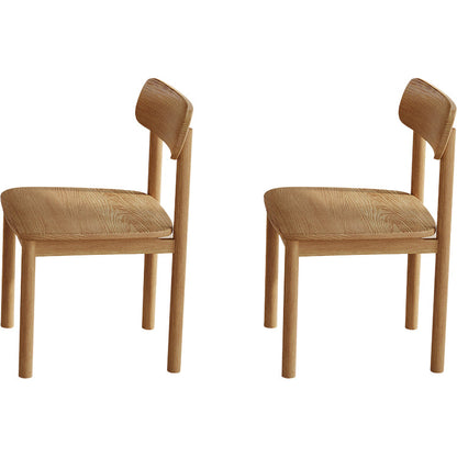 Zeitgenössischer Stil Massivholz 4 Beine Haus verwenden Essneitenstuhl