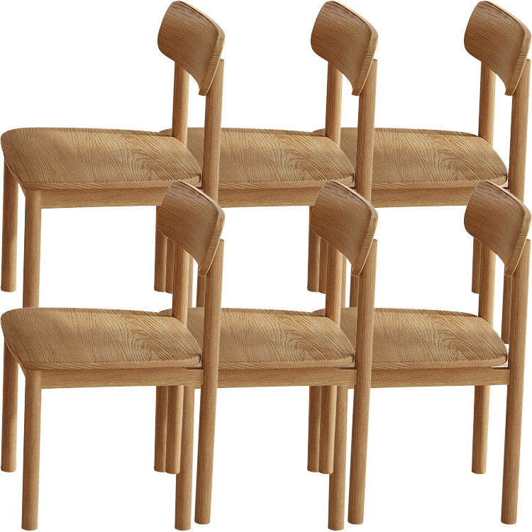 Zeitgenössischer Stil Massivholz 4 Beine Haus verwenden Essneitenstuhl