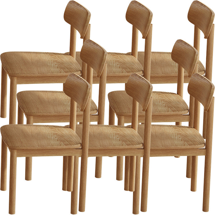 Zeitgenössischer Stil Massivholz 4 Beine Haus verwenden Essneitenstuhl