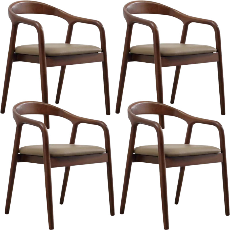 Zeitgenössischer Stil offener Rückenmassivholz Haus für Haus zu Hause Armstuhl