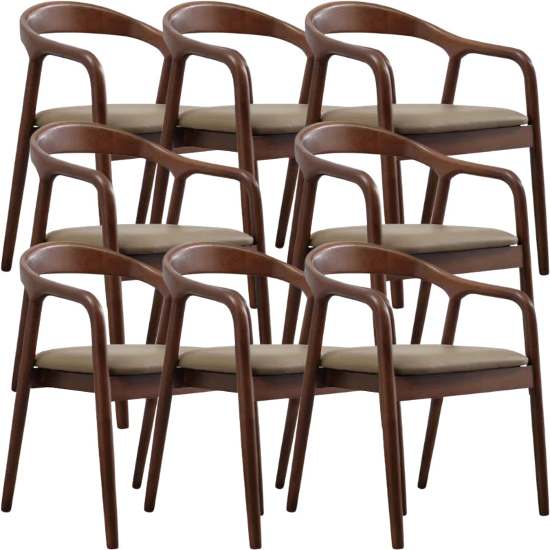 Zeitgenössischer Stil offener Rückenmassivholz Haus für Haus zu Hause Armstuhl