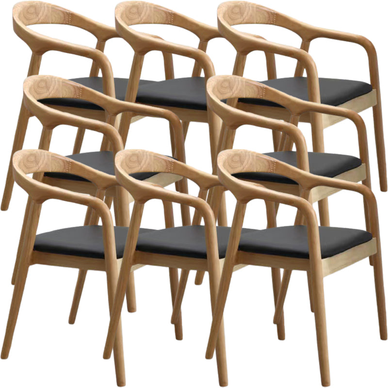 Zeitgenössischer Stil offener Rückenmassivholz Haus für Haus zu Hause Armstuhl