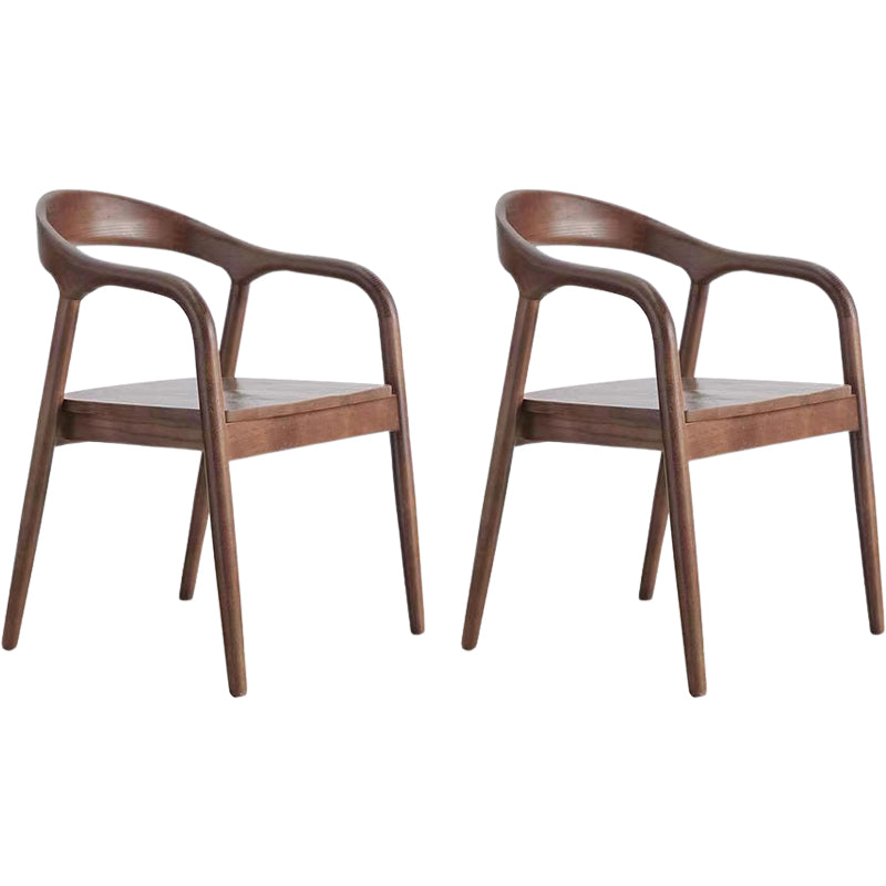 Zeitgenössischer Stil offener Rückenmassivholz Haus für Haus zu Hause Armstuhl