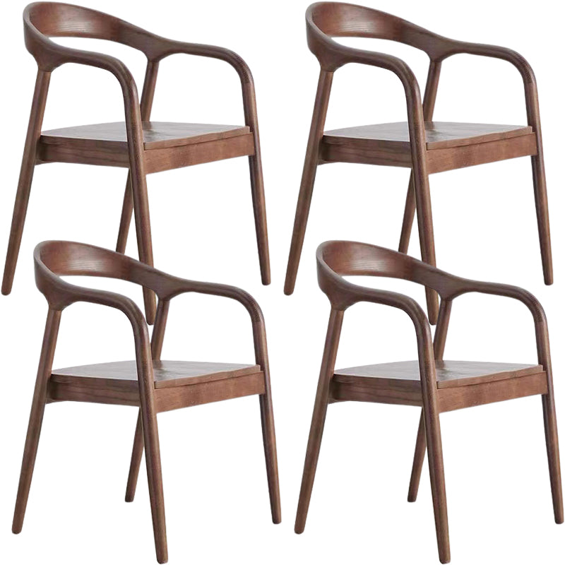 Zeitgenössischer Stil offener Rückenmassivholz Haus für Haus zu Hause Armstuhl