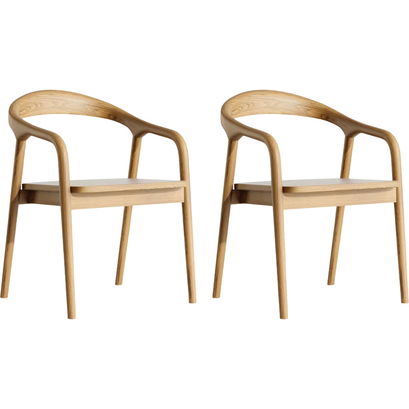 Zeitgenössischer Stil offener Rückenmassivholz Haus für Haus zu Hause Armstuhl