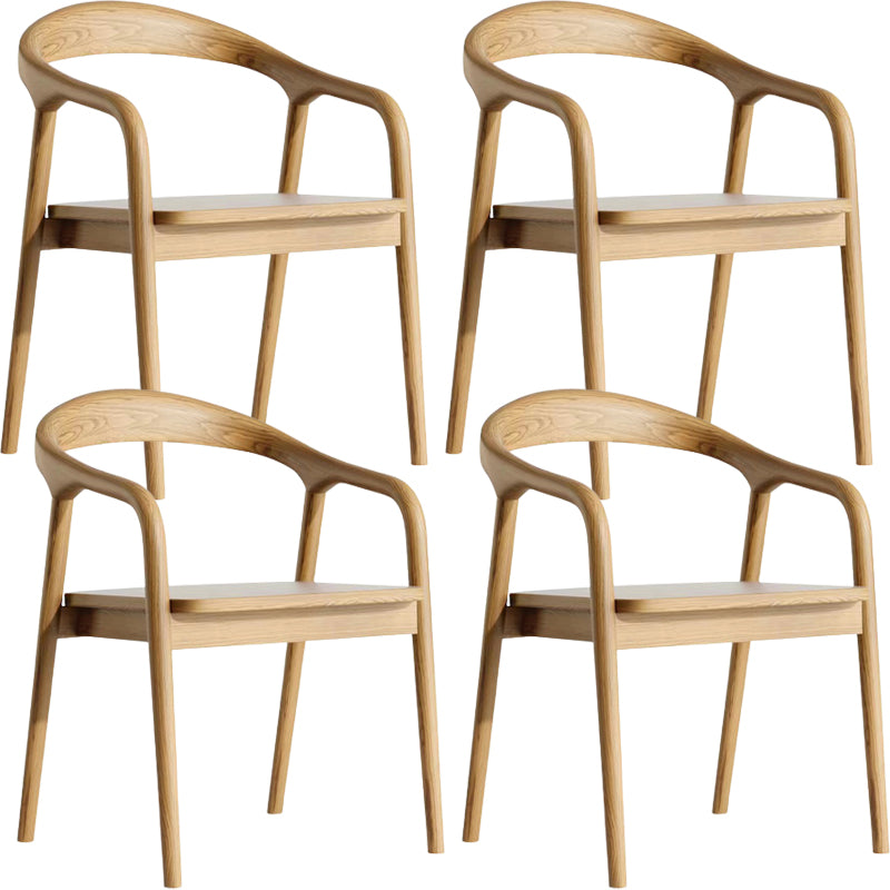 Zeitgenössischer Stil offener Rückenmassivholz Haus für Haus zu Hause Armstuhl