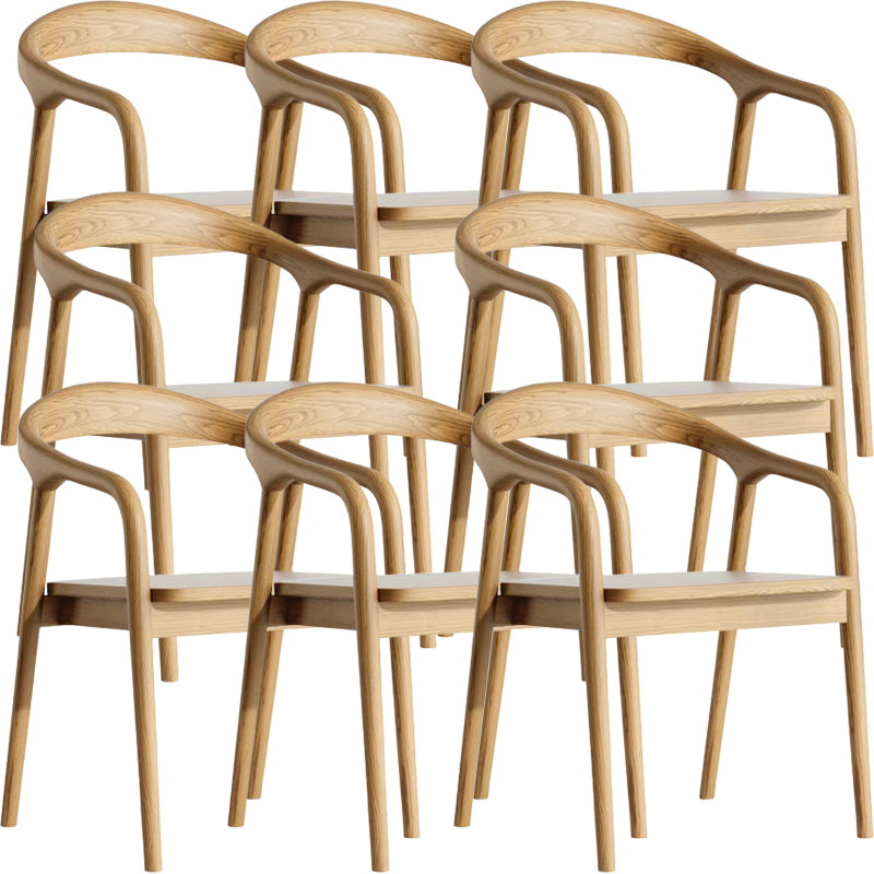 Zeitgenössischer Stil offener Rückenmassivholz Haus für Haus zu Hause Armstuhl