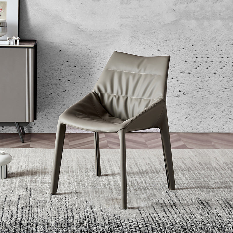 Faux Leder Parsons für zeitgenössische Stil zu Hause Essneitenstuhl
