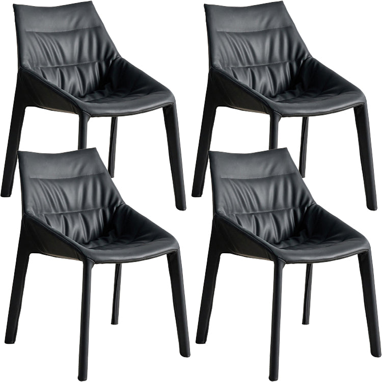 Faux Leder Parsons für zeitgenössische Stil zu Hause Essneitenstuhl