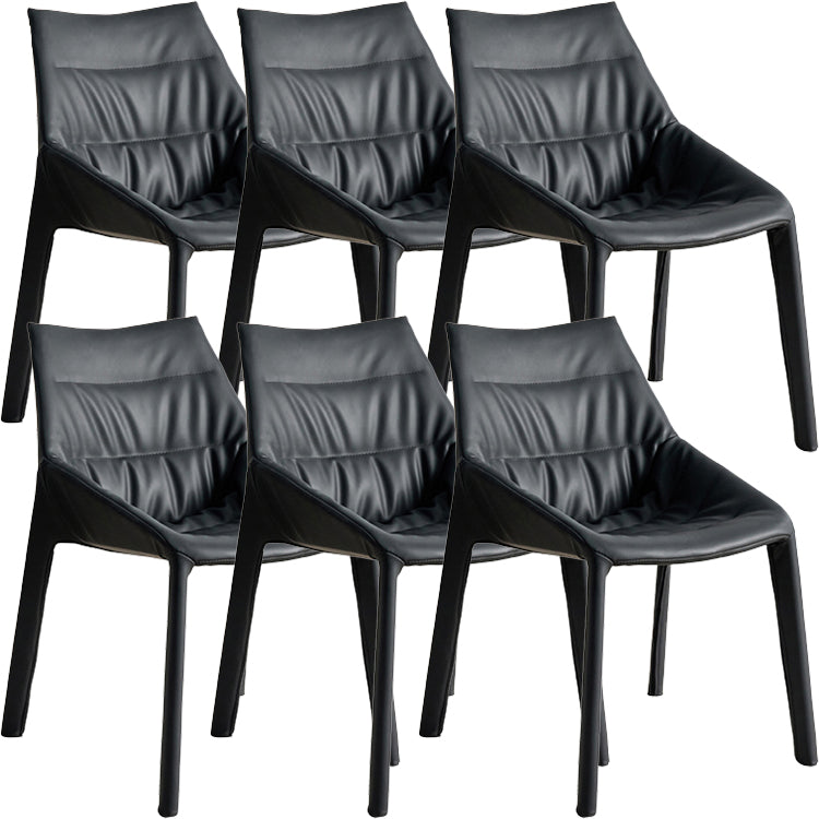 Faux Leder Parsons für zeitgenössische Stil zu Hause Essneitenstuhl