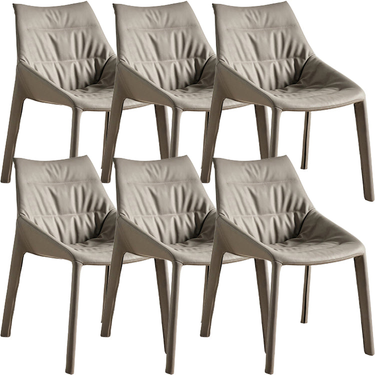 Faux Leder Parsons für zeitgenössische Stil zu Hause Essneitenstuhl