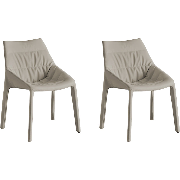 Faux Leder Parsons für zeitgenössische Stil zu Hause Essneitenstuhl