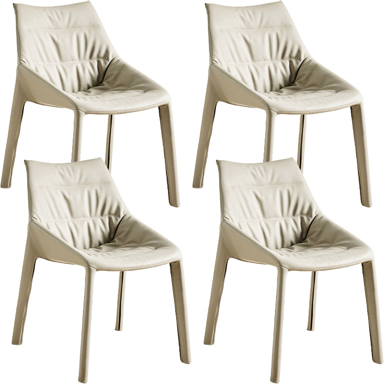 Faux Leder Parsons für zeitgenössische Stil zu Hause Essneitenstuhl