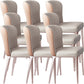 Glam Style Upholstered Parsons Metal Legs Home Dining Side Chair Gray Coffee 8 Piece Set Clearhalo 'Dining Chairs' 'Dining Tables & Seating' 'dining_chair' 'furn' 'furn_dining_chair' 'Furniture' 'Kitchen & Dining Furniture' 7685922