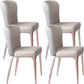 Glam Style Upholstered Parsons Metal Legs Home Dining Side Chair Dark Grey Light Grey 4 Piece Set Clearhalo 'Dining Chairs' 'Dining Tables & Seating' 'dining_chair' 'furn' 'furn_dining_chair' 'Furniture' 'Kitchen & Dining Furniture' 7685946