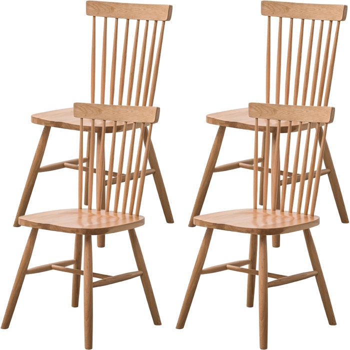 Zeitgenössischer Stil Slat zurück Rücken Massivholz Haus für Heimneitstuhl