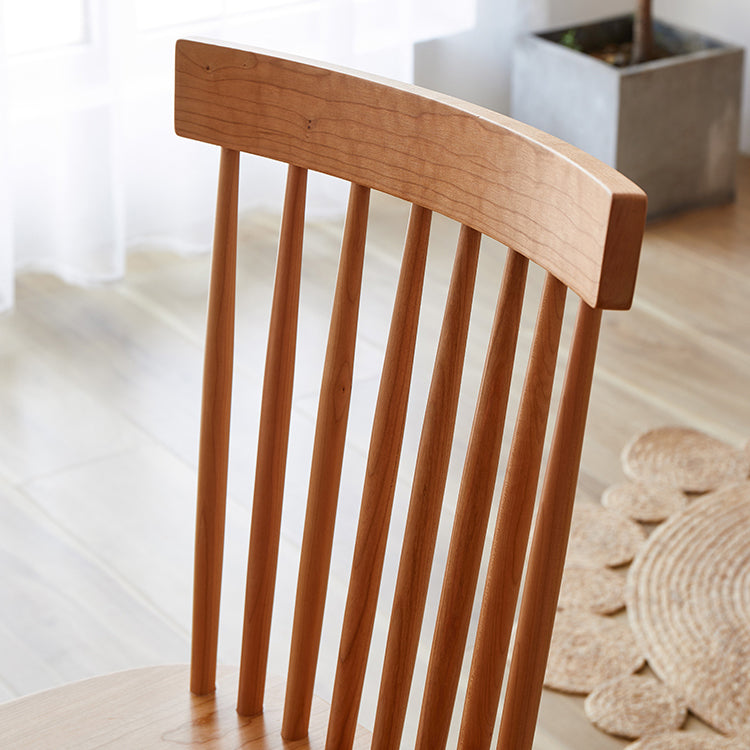 Zeitgenössischer Stil Slat zurück Rücken Massivholz Haus für Heimneitstuhl