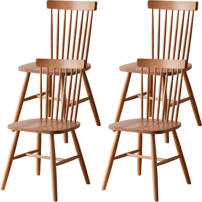 Zeitgenössischer Stil Slat zurück Rücken Massivholz Haus für Heimneitstuhl