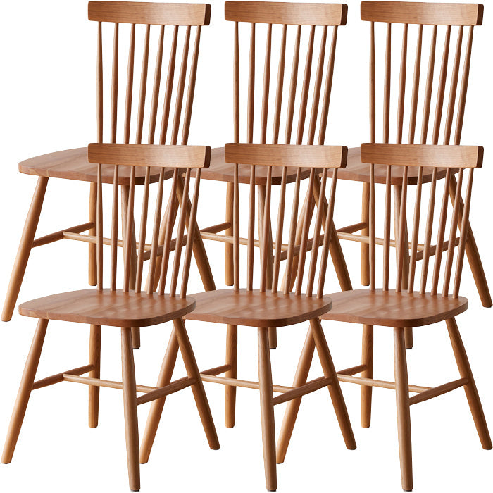 Zeitgenössischer Stil Slat zurück Rücken Massivholz Haus für Heimneitstuhl