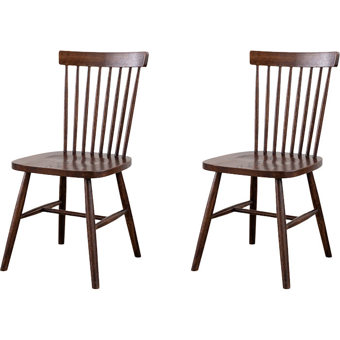 Zeitgenössischer Stil Slat zurück Rücken Massivholz Haus für Heimneitstuhl