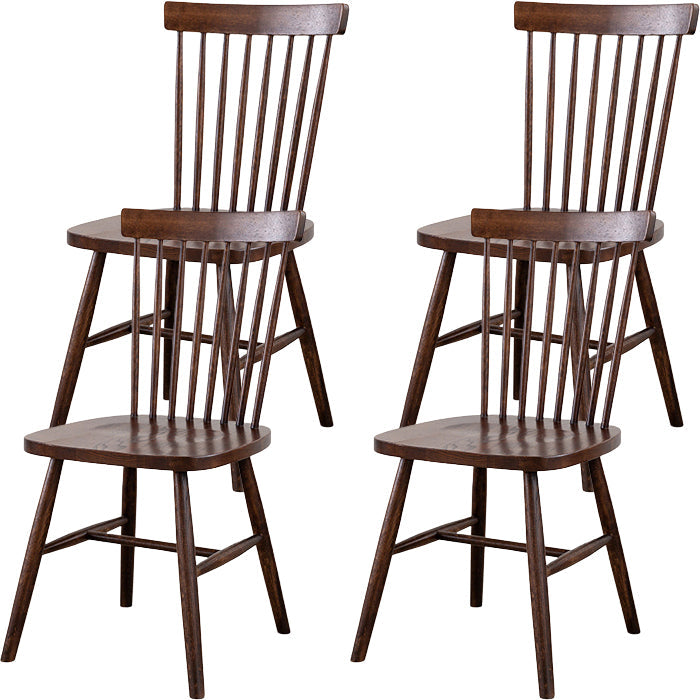 Zeitgenössischer Stil Slat zurück Rücken Massivholz Haus für Heimneitstuhl