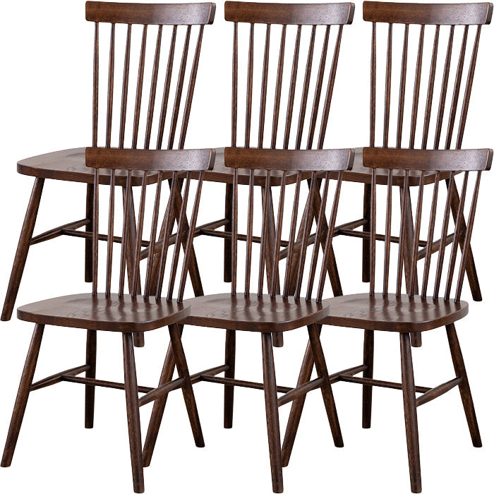 Zeitgenössischer Stil Slat zurück Rücken Massivholz Haus für Heimneitstuhl