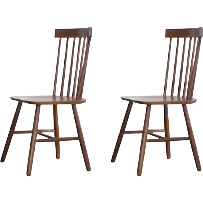 Zeitgenössischer Stil Slat zurück Rücken Massivholz Haus für Heimneitstuhl