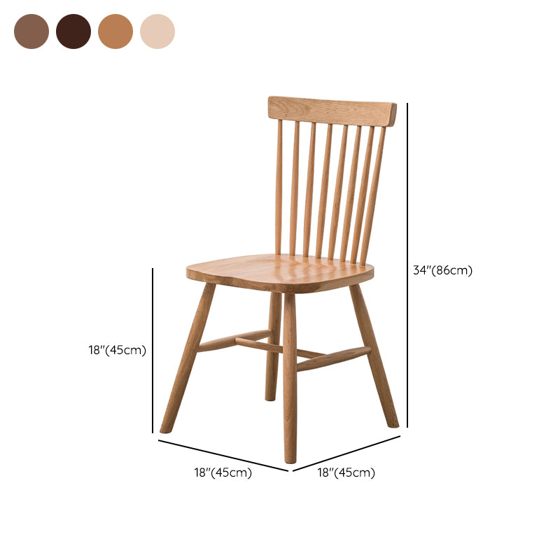 Zeitgenössischer Stil Slat zurück Rücken Massivholz Haus für Heimneitstuhl