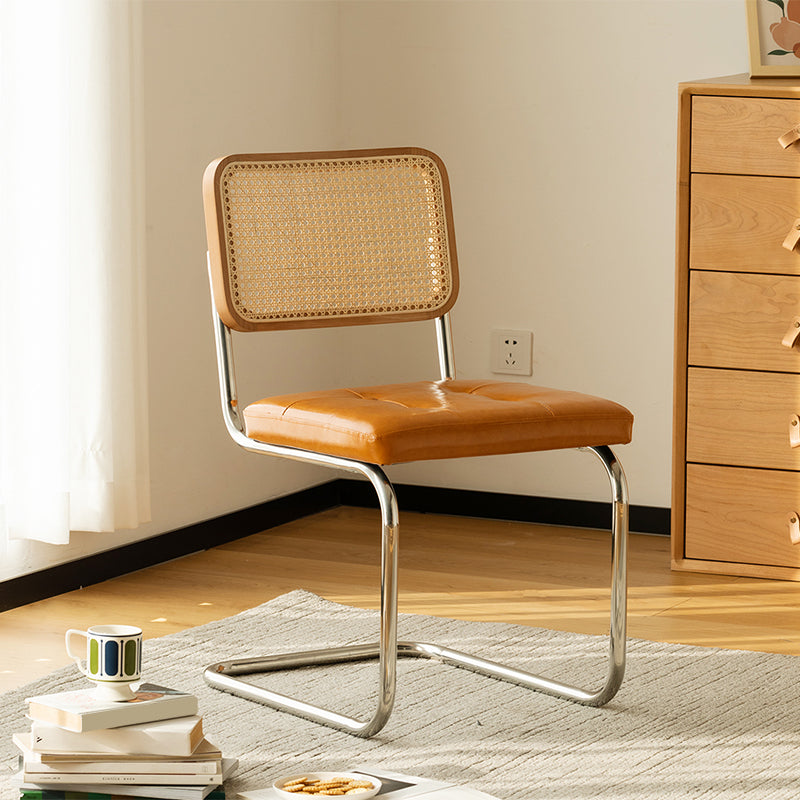 Zeitgenössischer Stil offener Leder gepolsterte Hausspeiseln zu Hause