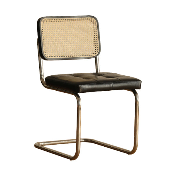 Zeitgenössischer Stil offener Leder gepolsterte Hausspeiseln zu Hause