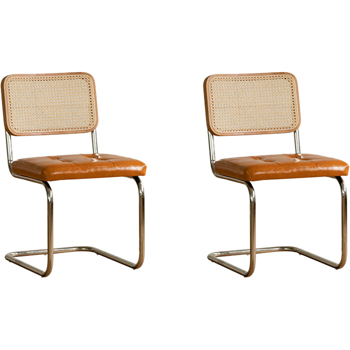 Zeitgenössischer Stil offener Leder gepolsterte Hausspeiseln zu Hause