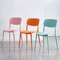 Contemporary Indoor Plastic Open Back Stacking Dining Side Chair Clearhalo 'Dining Chairs' 'Dining Tables & Seating' 'dining_chair' 'furn' 'furn_dining_chair' 'Furniture' 'Kitchen & Dining Furniture' 7686081