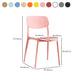 Contemporary Indoor Plastic Open Back Stacking Dining Side Chair Clearhalo 'Dining Chairs' 'Dining Tables & Seating' 'dining_chair' 'furn' 'furn_dining_chair' 'Furniture' 'Kitchen & Dining Furniture' 7686095
