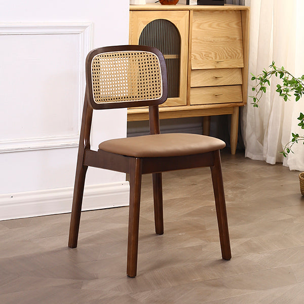 Zeitgenössischer Massivholz im Innen im Freien im Freien armlose Esstuhl